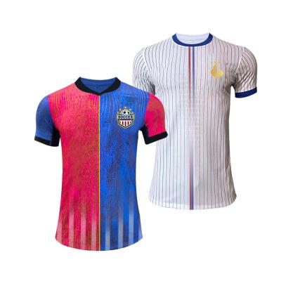 China Lightweight Polyester Soccer Jerseys Durable Fabric Sleek Design For Matches & Training à venda