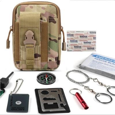 China Trauma Military Emergency Medical Kit Army SOS Portable Bag Travel Camping Gear Tools for sale