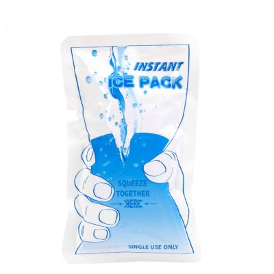 China Saco de gelo de fábrica descartável Instant Custom Ice Pack Medical à venda