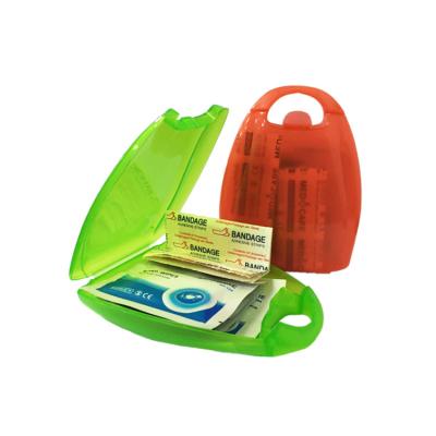 China Caja plástica infantil 0.1kg de la caja de la píldora de Kit For Traveling Abroad Mini de los primeros auxilios del viaje del bebé del niño en venta