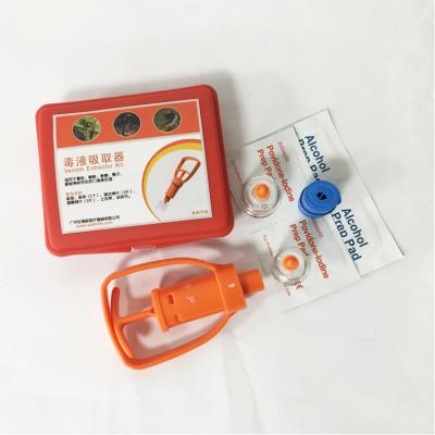 China Survival First Aid Kit Snake Bite Bee For Dogs Manual Venom Extractor Poison Vacuum Suction Tool for sale