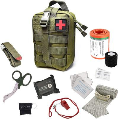 China Emergency Tactical First Aid Kits For Police Office Use CE Certificate Survival IFAK for sale