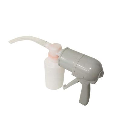 China Emergency Supplies Medical Manual Hand-Operated Suction Pump Set Portable Suction Device With CE zu verkaufen