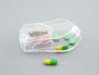 China Single Dose Two Week Seven Day Pill Dispenser Box Am Pm Alarm Tablet Divider for sale