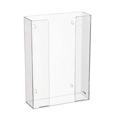 China Medical Wall mounted holder acrylic Clear  Dispensers for sale