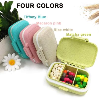 China 7 Day Monthly Travel Tablet Weekly Pill Dispenser Box For Elderly 4 PC Cases 3 Removable for sale