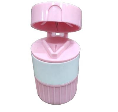 China Multiple Pill Tablet Cutter And Crusher Splitter Plastic Medicine Collection Case Box 5x6.5cm for sale