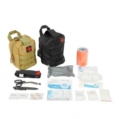 China Kit de primeros auxilios tácticos de emergencia de supervivencia campamento al aire libre bolsa de herramientas IFAK en venta