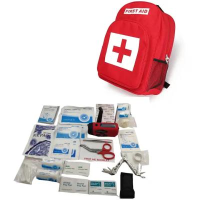 China Earthquake Bag Survival First Aid Emergency Backpack Disasters Kit for sale