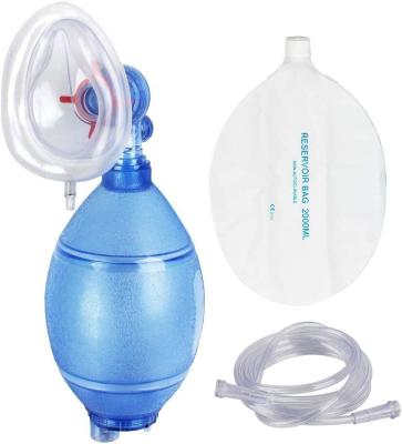 China PVC Rescue Manual Resuscitator CPR First Aid Breathing Apparatus for sale