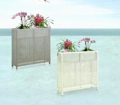 China Outdoor furniture wicker flower pot-3010 for sale