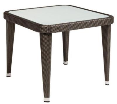 China Outdoor furniture teak top side table--16082 for sale
