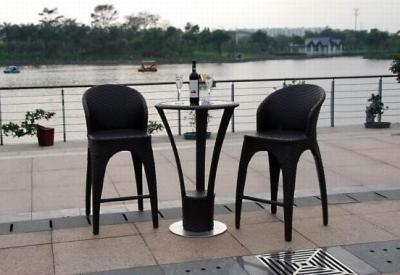 China Outdoor rattan wine bar set-16077 for sale