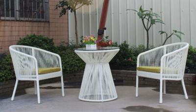 China 3pc Outdoor wicker bistro set--16204 for sale