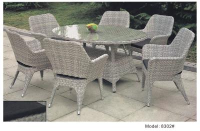 China rattan furniture dining set -8302 for sale