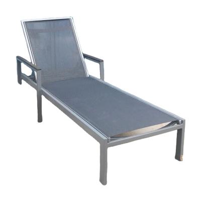 China Factory Patio furniture aluminum sun lounger garden furniture aluminum sunbed outdoor sling chair---YS6778 en venta
