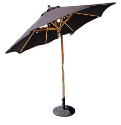 China Outdoor beach Swimming pool aluminum pole umbrella parasol sun shade umbrella---2060 en venta