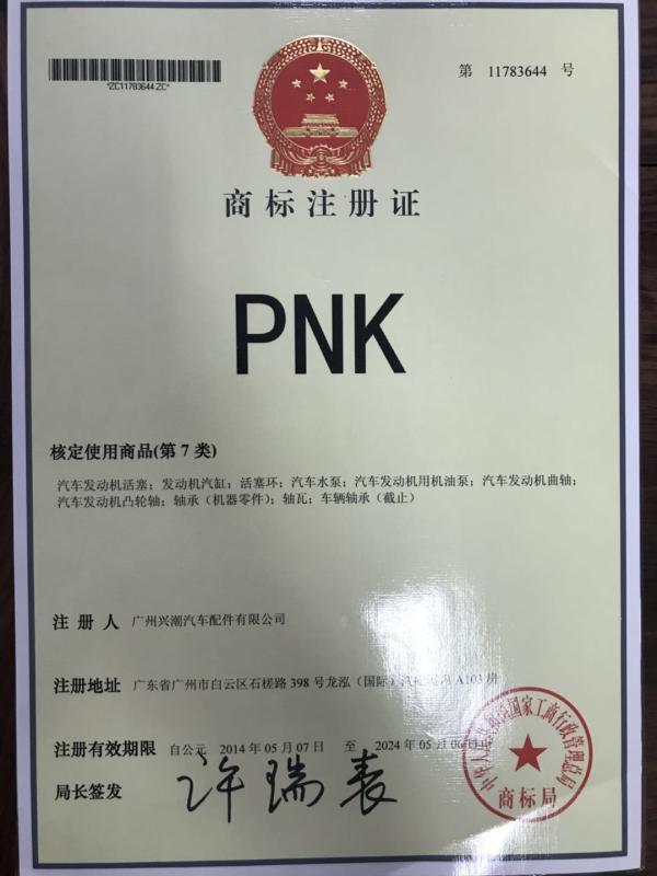 Trademark registration - Guangzhou Xingchao Agriculture Machinery Co., Ltd.