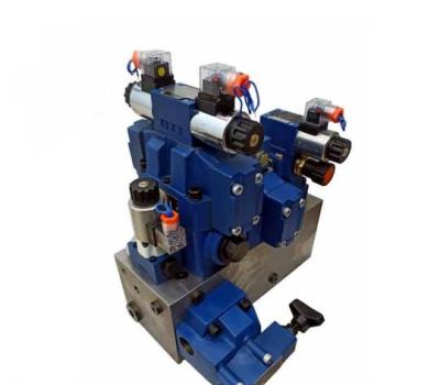 China 3Mpa Hydraulic Lubrication System 16 Way Threaded Proportional Valve for sale