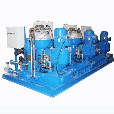 China Land Power Plant Fuel Oil Handling System Separator , Marine HFO Treatment Module for sale