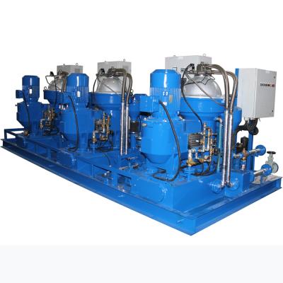 China Marine Disc Separator Centrifuge Machine Continuous Self Cleaning Heavy Fuel Oil for sale
