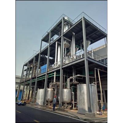 China Food Grade Multi-Effect Mvr Waste Water Continuous Desalinization Tube Evaporator For Dairy Products en venta