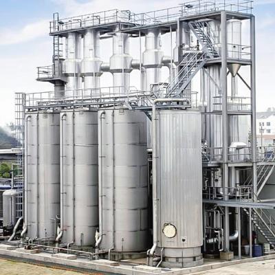 China Lithium Manganate Mvr Falling Film Mvr Evaporator System Zero Liquid For Ethanol Recovery/Water Treatment for sale