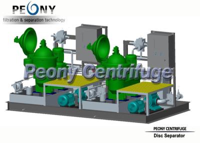 China Separador da limpeza de auto - centrifugador para a planta de recicl parcial do óleo Waste da descarga de 4000 LPH para o navio à venda