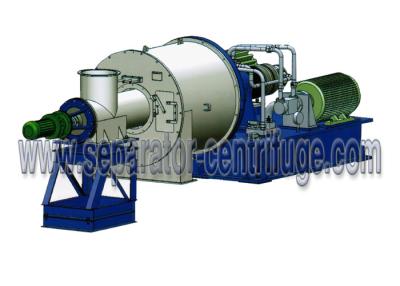 China Horizontal Two Stage Pusher Centrifuge Salt Centrifuge Machine For Concentrating Salt for sale