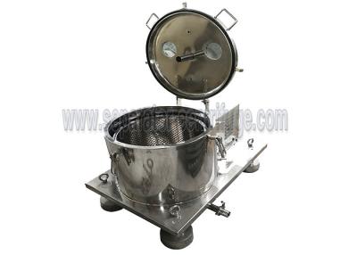China Hot sale Basket Centrifuge equipment to Spin out Alcohol from Dry Material for sale