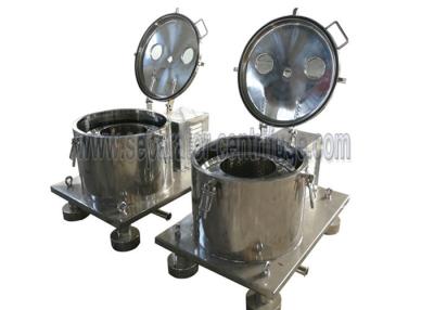 China CBD Oil Extraction Basket Centrifuge Machine , Separator - Centrifuge For Chemistry for sale