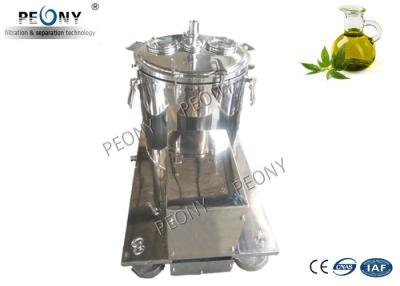 China Máquina vertical da extração do óleo de cânhamo do centrifugador da cesta da descarga superior manual à venda