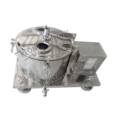 China CBD Oil Extract Machine Basket Type Industrial Centrifuge Separate Plant Material for sale