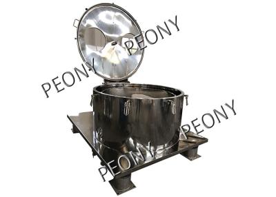 China PPTD Ex Proof Basket Centrifuge Machine , Manual Top Discharge Centrifuge for sale