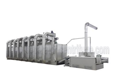 China Automatic Operation Hemp Leaves Conveyor Belt Dryer Machine For Herbal Plant for sale