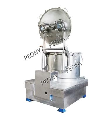 China Stainless Steel plate centrifugal equipment for CBD Flower Oil Extractor for sale
