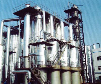 Chine Système de vaporisateur de MVR d'équipements de raffinage de sirop de sucre avec l'évaporation à couche descendante à vendre