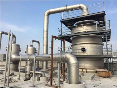 China Multi Effect Force Mvr Evaporating Sodium Chloride Vacuum Distillation System for sale