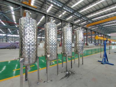 Chine UL de la CE d'OIN d'échangeur de chaleur de plat d'oreiller de fossette de soudure laser d'acier inoxydable à vendre