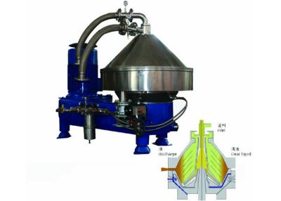 China Nozzle Discharge Centrifugal Separator , Yeast Disc Centrifuge Self Cleaning for sale
