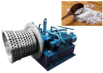 China Centrifugadora de dos fases del empujador de la cesta perforada para el cloruro de potasio en venta