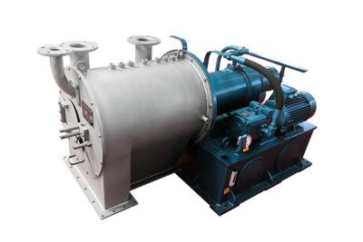 China 2000rpm SS316L contínuo automático que seca a máquina do centrifugador do empurrador de sal à venda