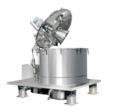China PLC Control Stainess Steel Basket Scraper Bottom Discharge Pharmaceutical Centrifuge for sale