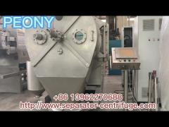 Spin Washing Basket Centrifuge Hemp Oil Extraction Machine With PLC And Inverter