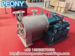 Automatic Continuous 2 Stage Pusher High Speed Separator Centrifuge For Salt Dewatering