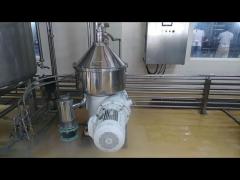 Full Automatic Self Cleaning Disc Stack Centrifuges for Coconut Water Purifying