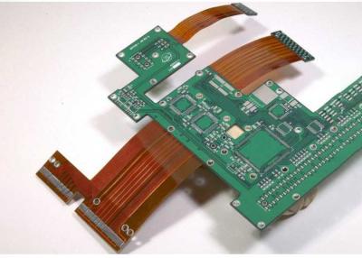 中国 ENIG Surface Finish White Silk Screen Impedance Controlled Flexible PCB Circuit Board 販売のため