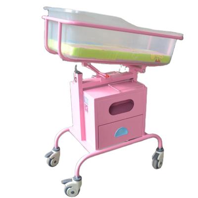 China Luxury Contemporary Medical Equipment Hospital Baby Crib Trolley or Baby Cradle for sale