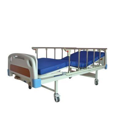 China Hospital clinic BCA-133-C high quality manual 2 hoist hospital bed is produced by Meiisun, Shanghai hospital clinic 2 functions metal, ABS en venta