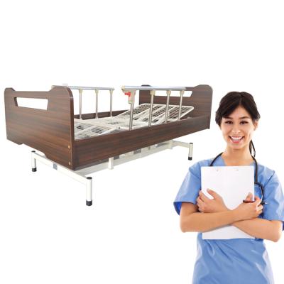 China Factory Made Solid Wood Adjustable Multifunctional Electric Bed BCA-8013-A Home Care Bed Panel Home Care for sale